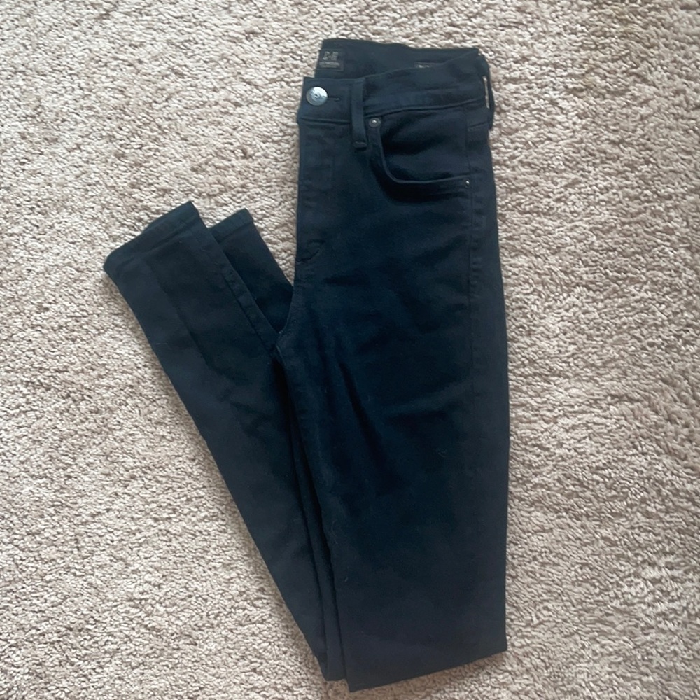 Citizen of Humanity Rocket High Rise Skinny Black